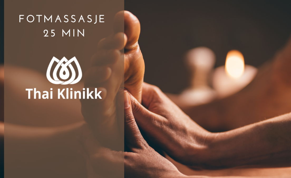 Thai Fotmassasje 25 min