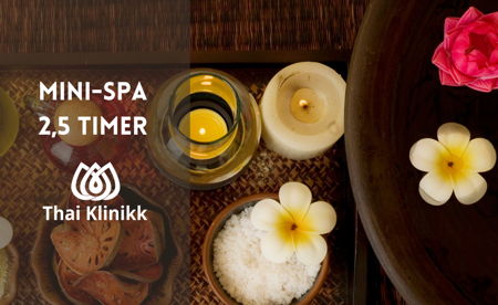 Mini Spa-pakke 2,5 timer