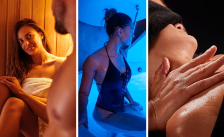 Sauna, Massasje & Flyt for 2