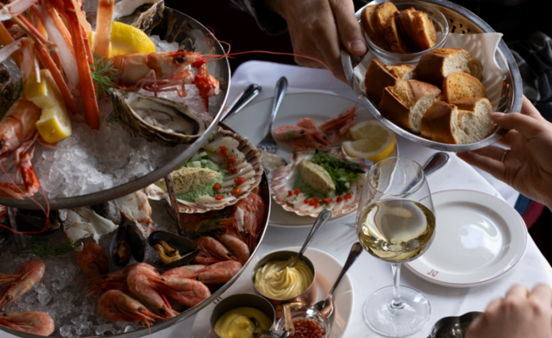 Plateau de Fruits de Mer Classique - 2 personer